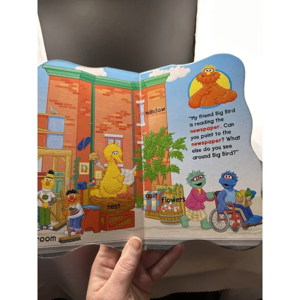 Sesame Street Murray's First Book of Words Big Bird’s First Book‎ Of Letters Lot